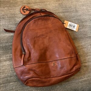 Harbour 2nd Meghan backpack in cognac leather NWT